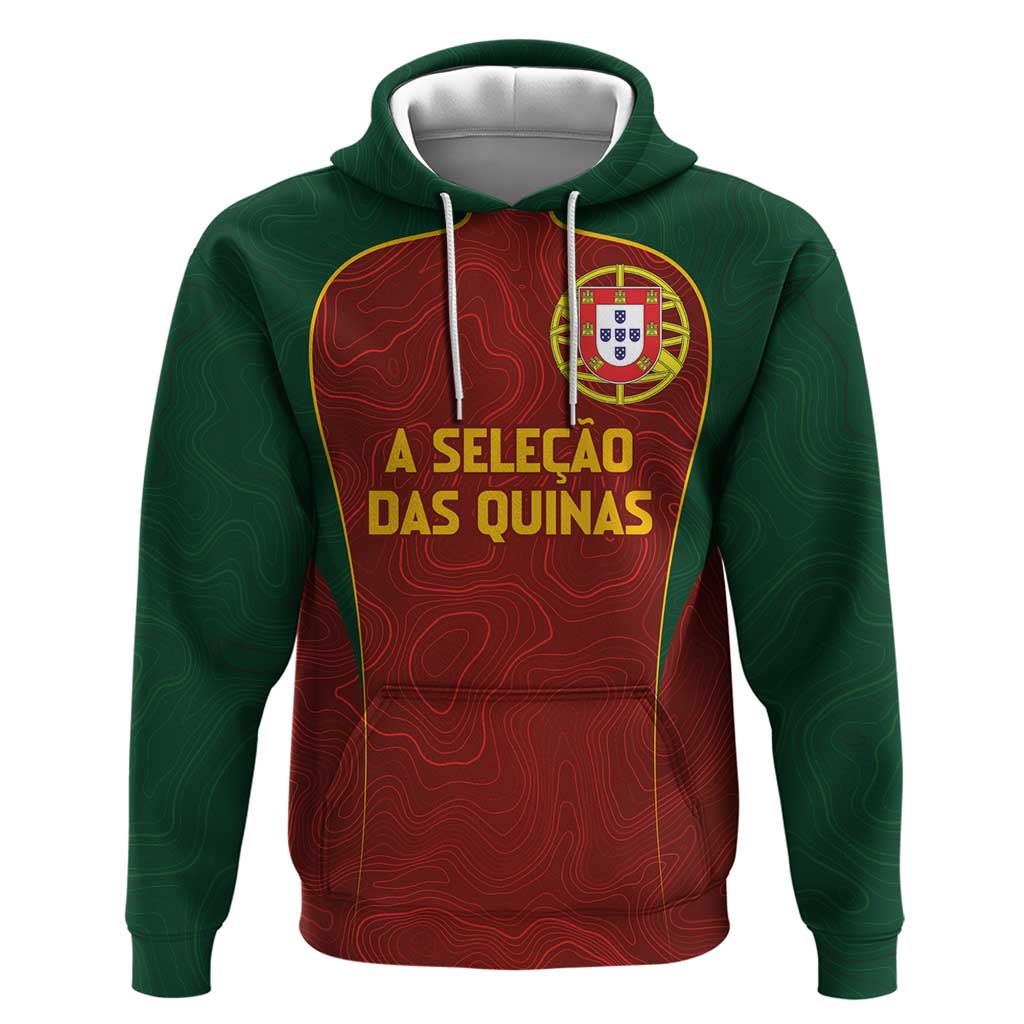 Custom Portugal Football Hoodie A Selecao das Quinas LT03
