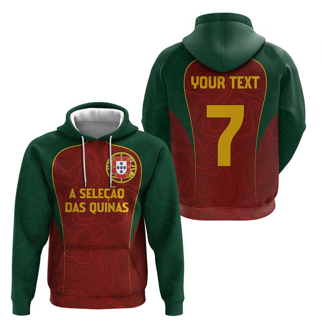 Custom Portugal Football Hoodie A Selecao das Quinas LT03