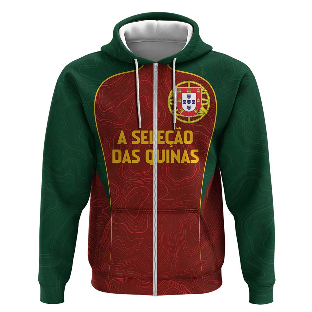 Custom Portugal Football Hoodie A Selecao das Quinas LT03