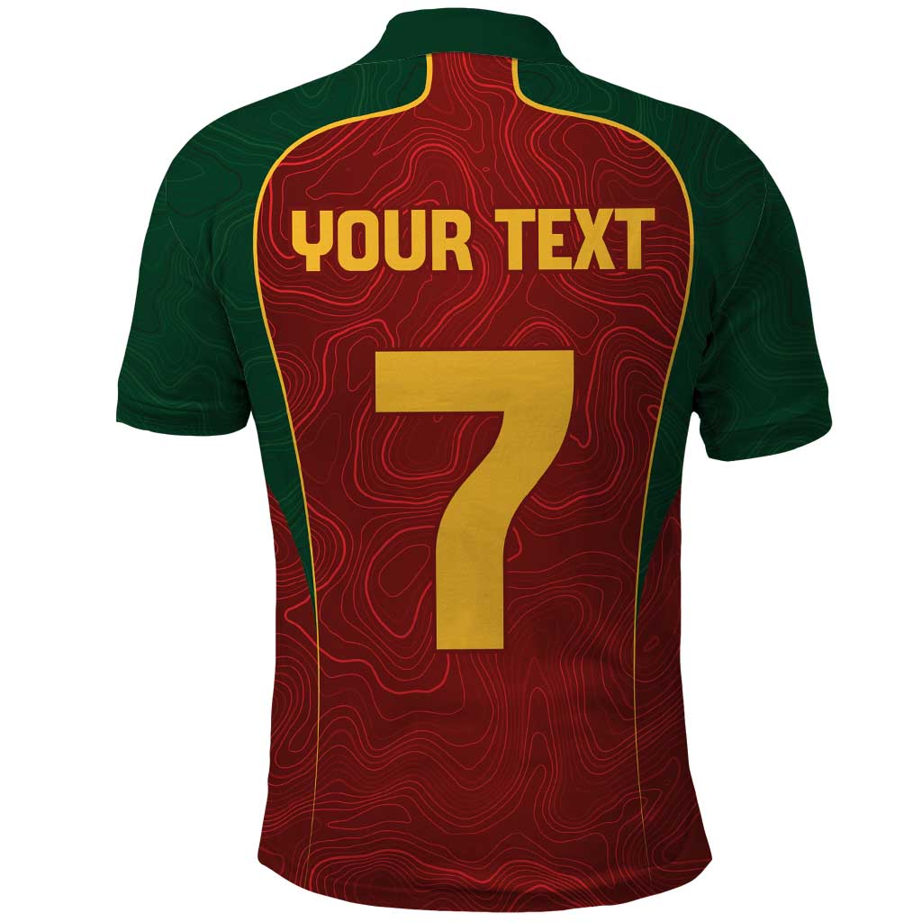 Custom Portugal Football Polo Shirt A Selecao das Quinas LT03
