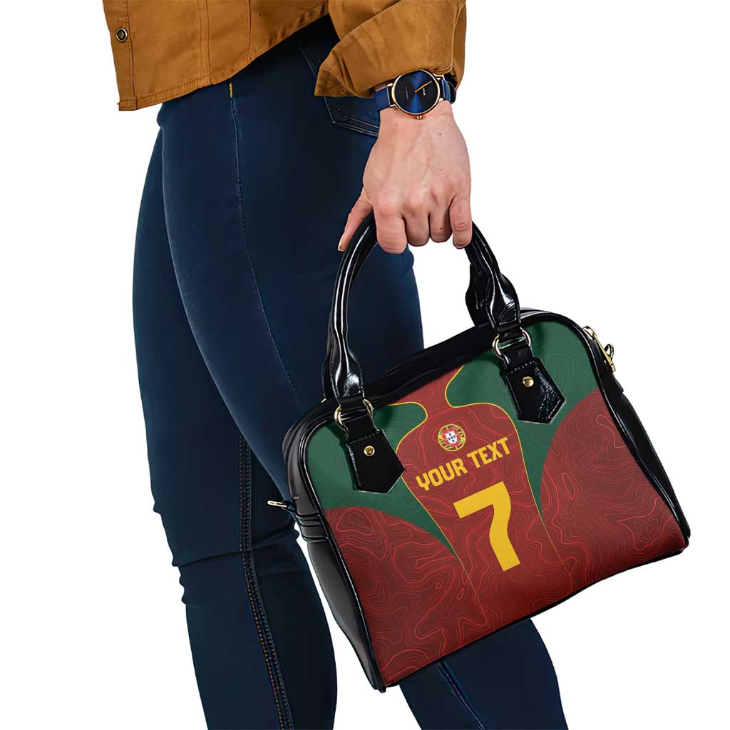 Custom Portugal Football Shoulder Handbag A Selecao das Quinas LT03