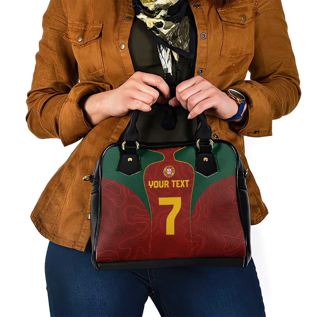 Custom Portugal Football Shoulder Handbag A Selecao das Quinas LT03