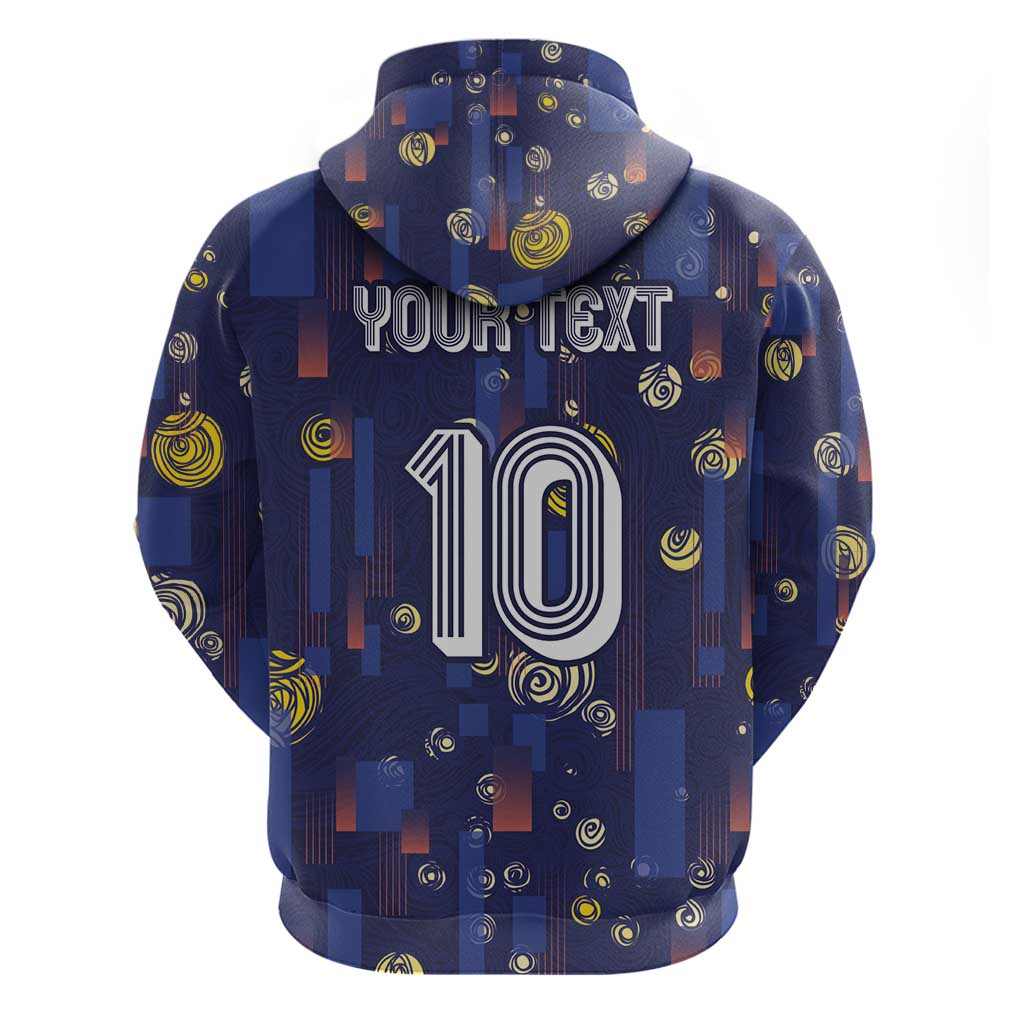 Custom Netherlands Football Hoodie Starry Night Style LT03