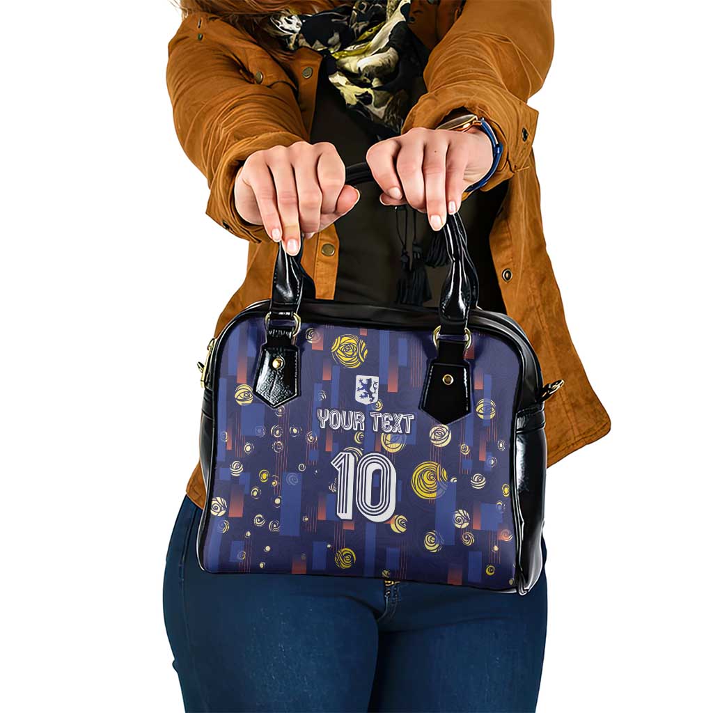 Custom Netherlands Football Shoulder Handbag Starry Night Style LT03