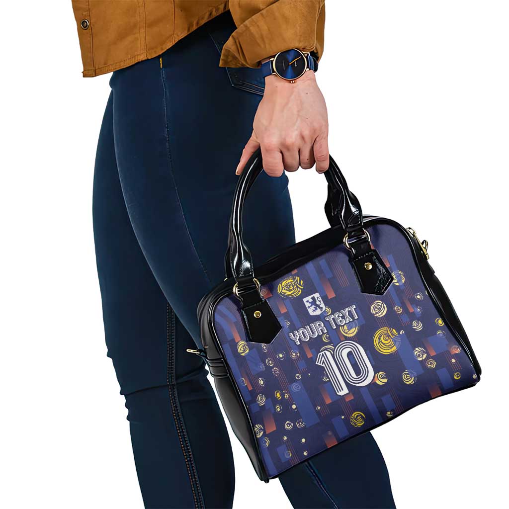 Custom Netherlands Football Shoulder Handbag Starry Night Style LT03