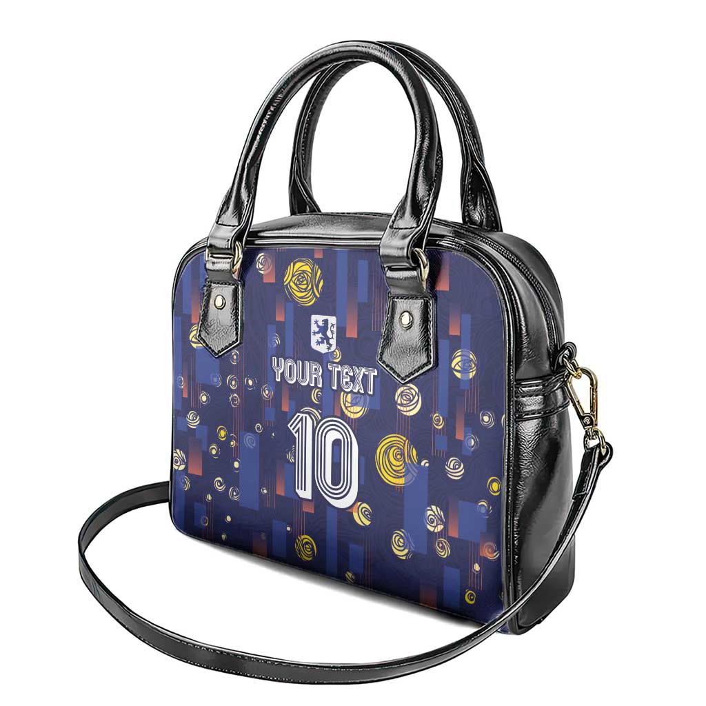 Custom Netherlands Football Shoulder Handbag Starry Night Style LT03