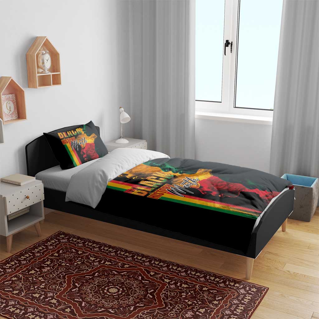 Afro - Black History Month Bedding Set Black Soul - I'm Black Every Month LT03