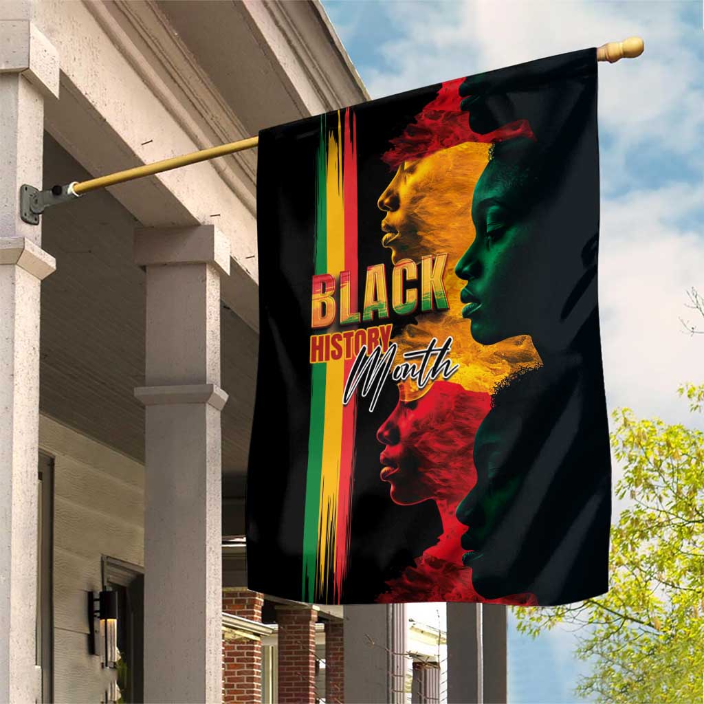 Afro - Black History Month Garden Flag Black Soul - I'm Black Every Month LT03