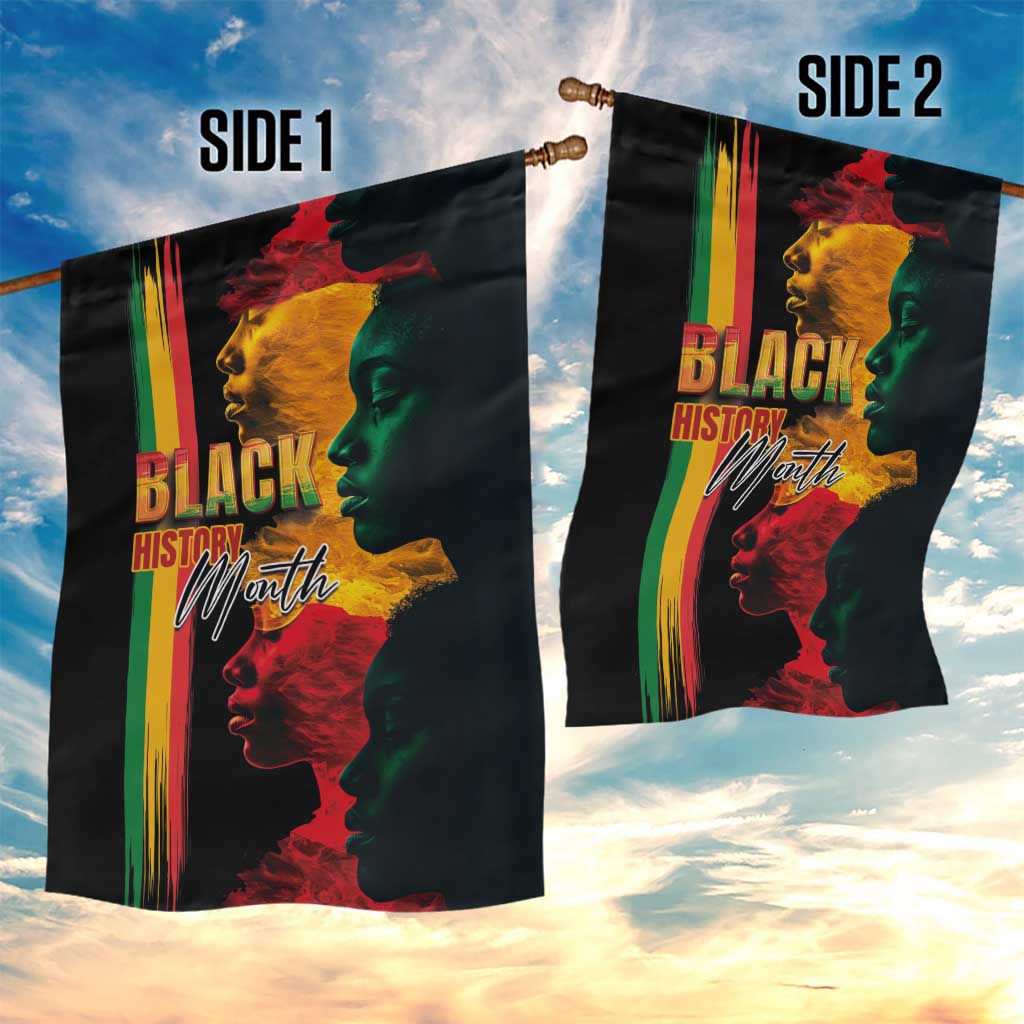 Afro - Black History Month Garden Flag Black Soul - I'm Black Every Month LT03