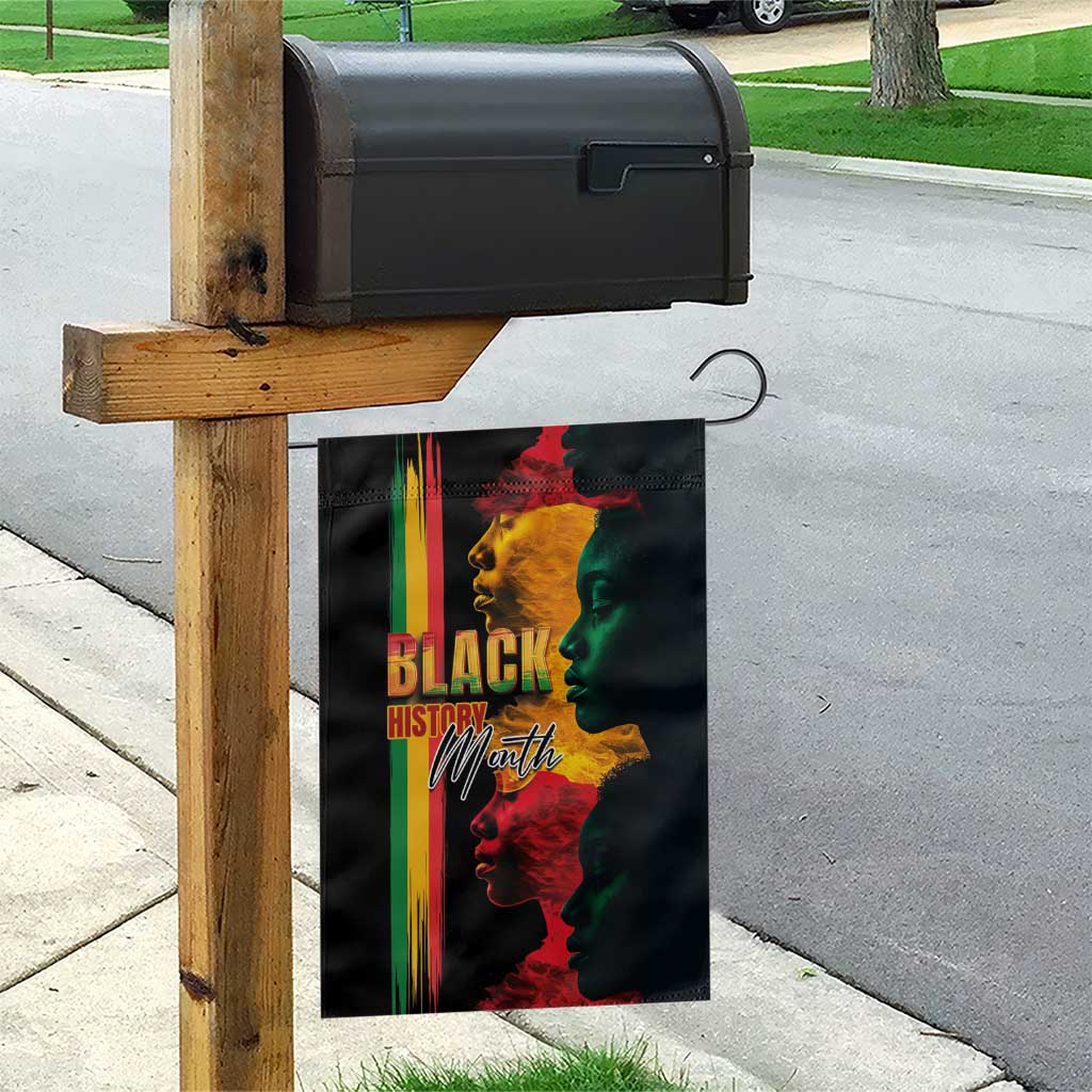 Afro - Black History Month Garden Flag Black Soul - I'm Black Every Month LT03