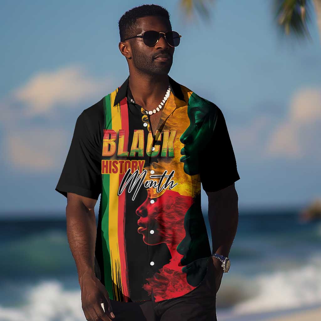 Afro - Black History Month Hawaiian Shirt Black Soul - I'm Black Every Month LT03