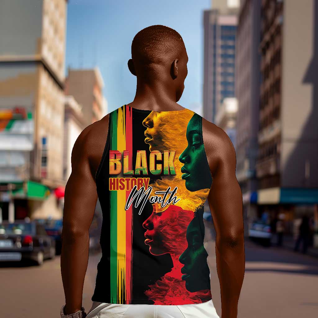 Afro - Black History Month Men Tank Top Black Soul - I'm Black Every Month LT03