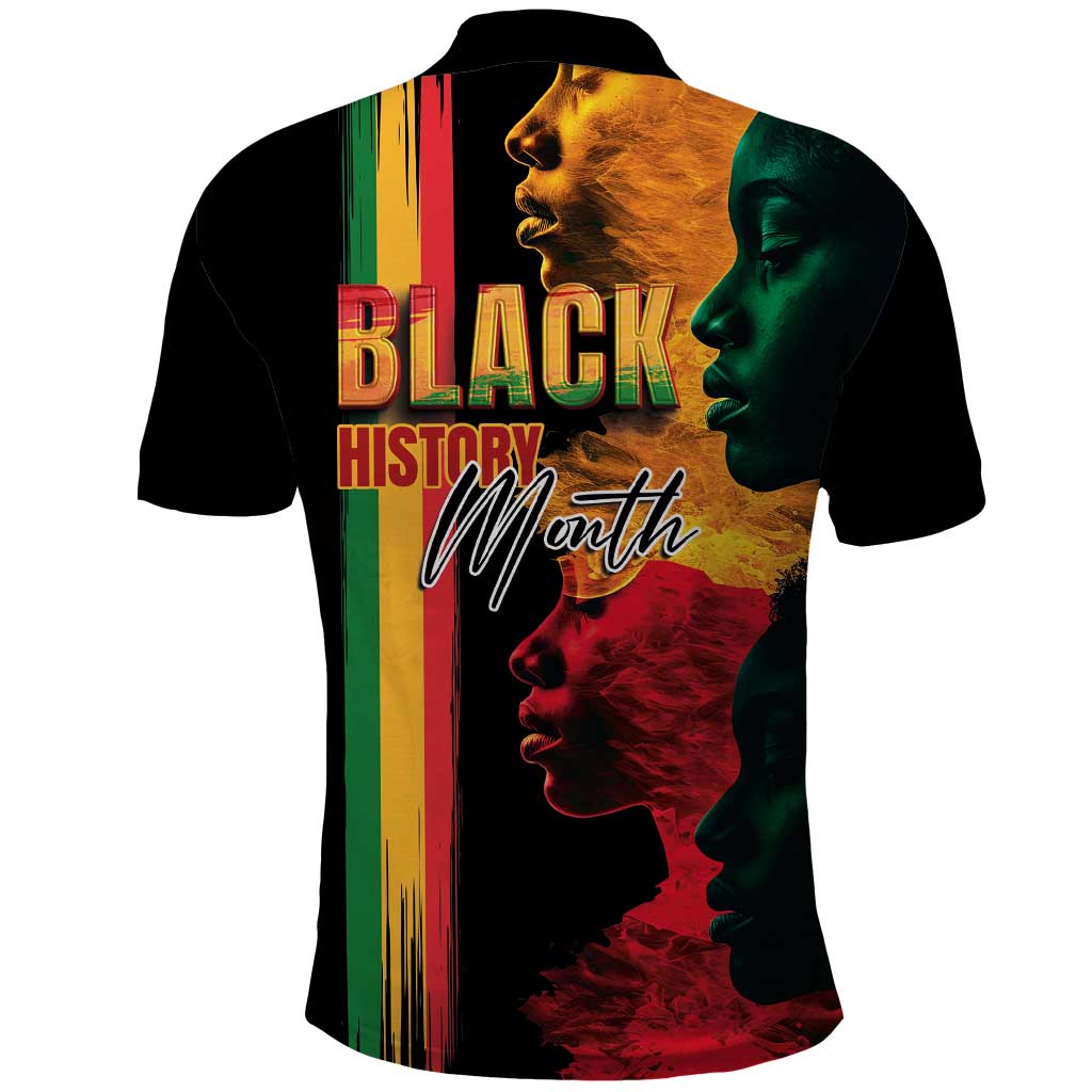 Black History Month Polo Shirt Black Soul - I'm Black Every Month LT03