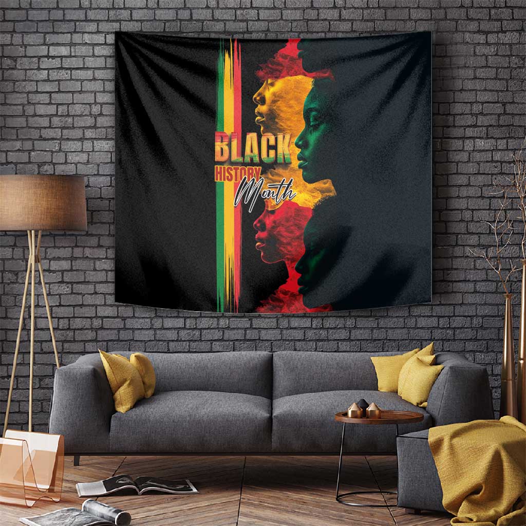 Afro - Black History Month Tapestry Black Soul - I'm Black Every Month LT03