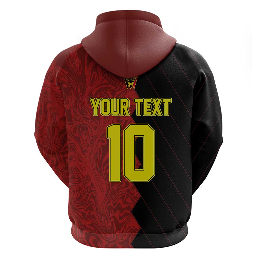 Custom Belgium Football 2024 Go Champion Hoodie LT03