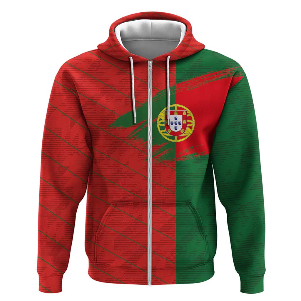 Custom Portugal Football 2024 Go Champion Hoodie LT03