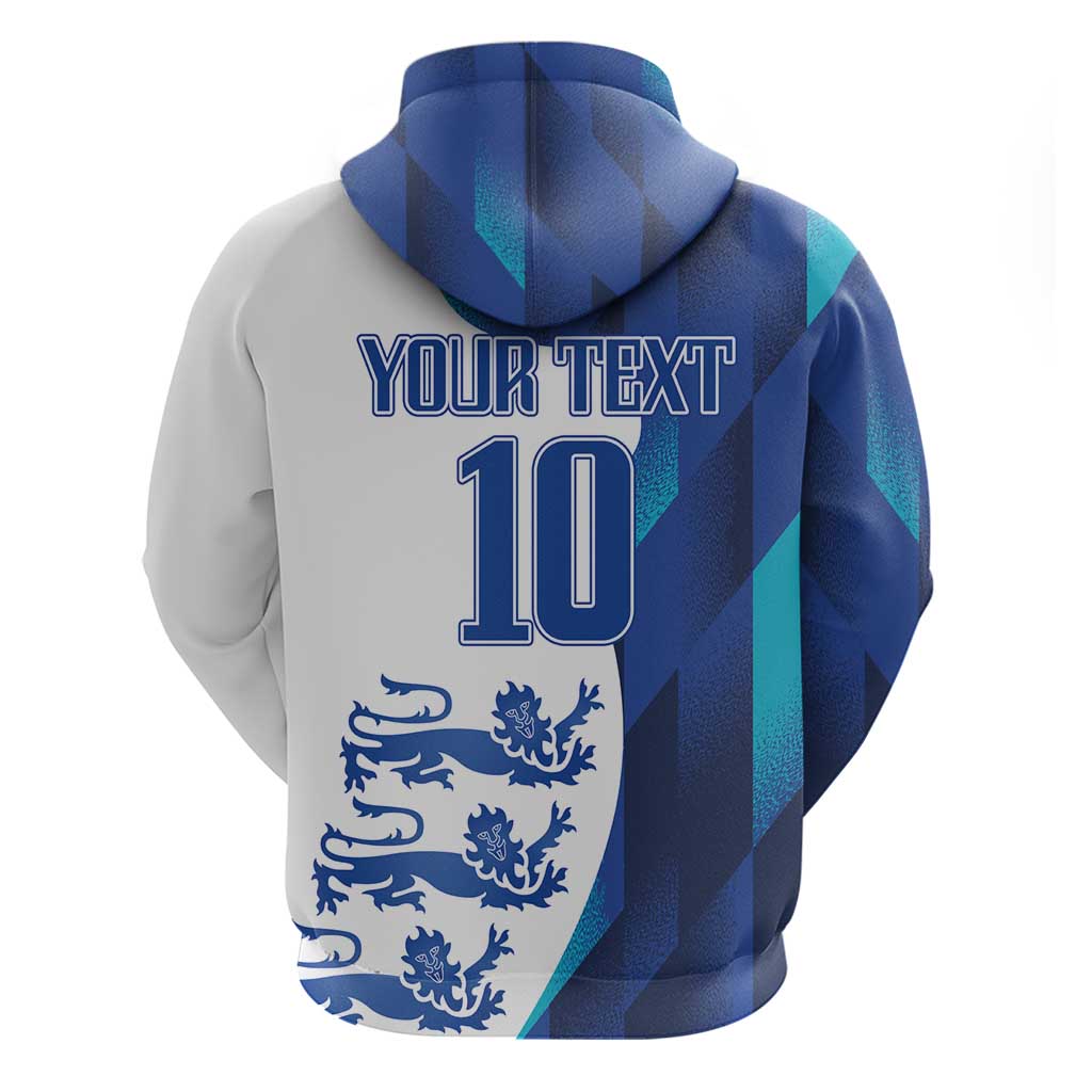 Custom England Football 2024 Go Champion Hoodie LT03