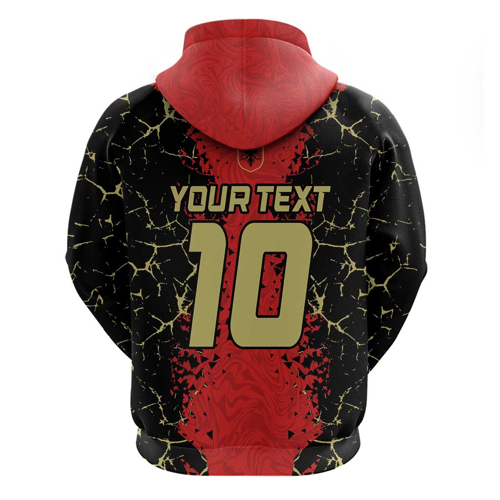 Custom Albania Football 2024 Go Champion Hoodie LT03