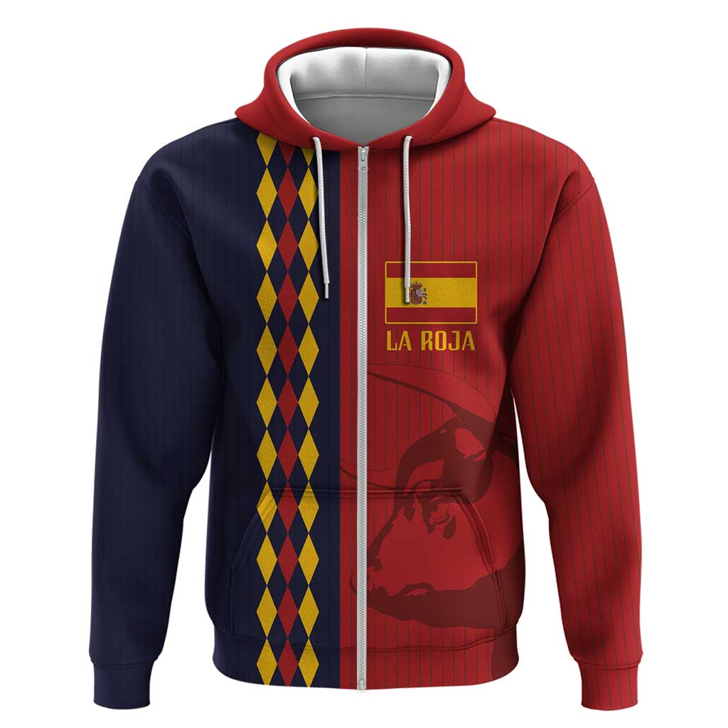 Custom Spain Football 2024 Go Champion Hoodie LT03