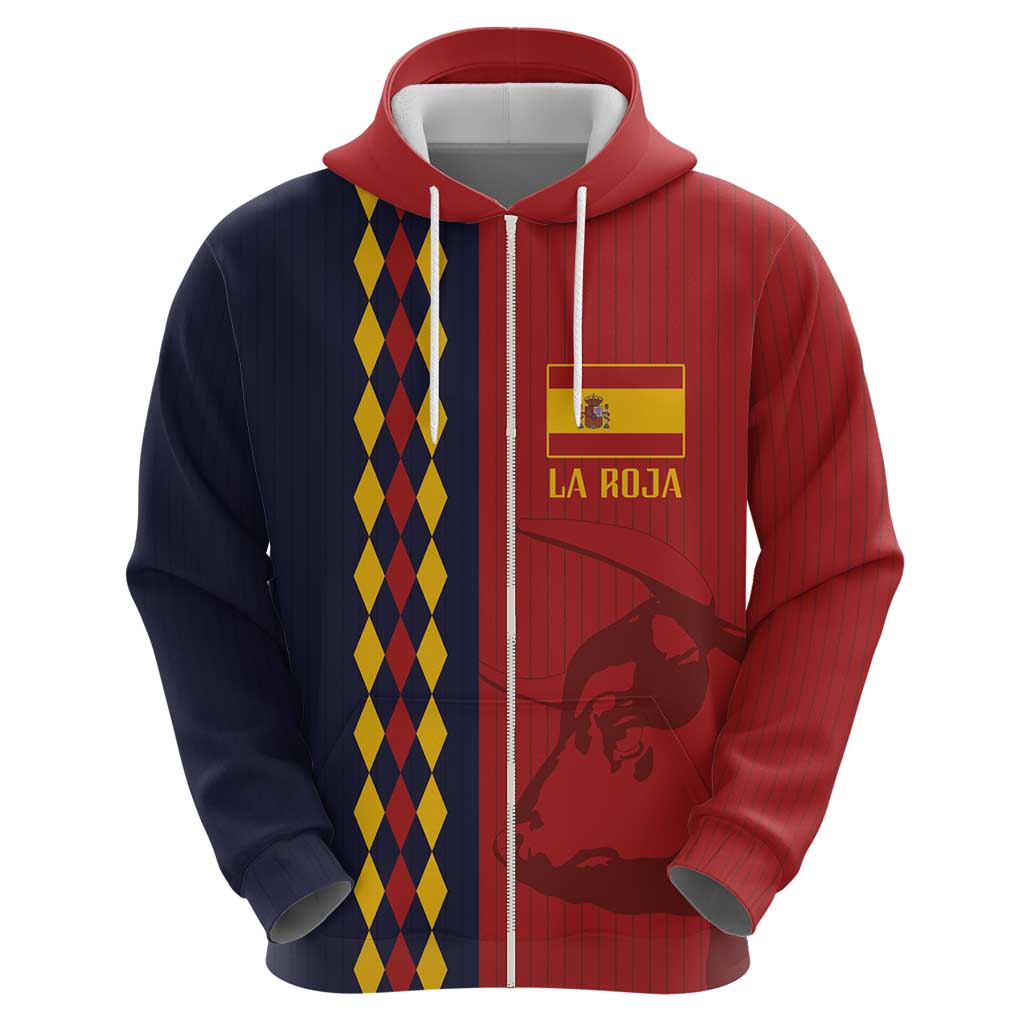 Custom Spain Football 2024 Go Champion Hoodie LT03