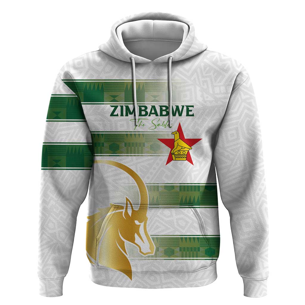 Custom Zimbabwe Rugby The Champions 2025 Hoodie The Gold Sables Version LT03