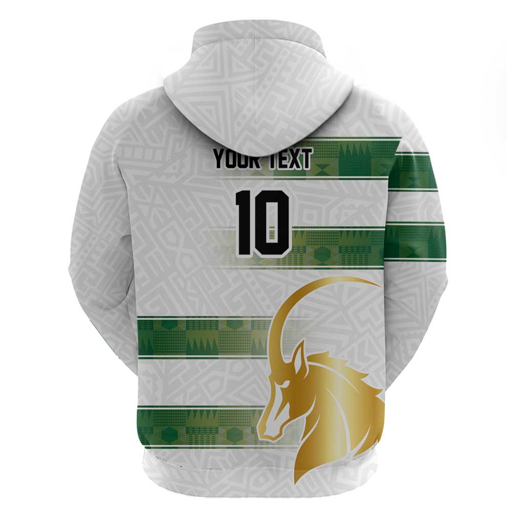 Custom Zimbabwe Rugby The Champions 2025 Hoodie The Gold Sables Version LT03