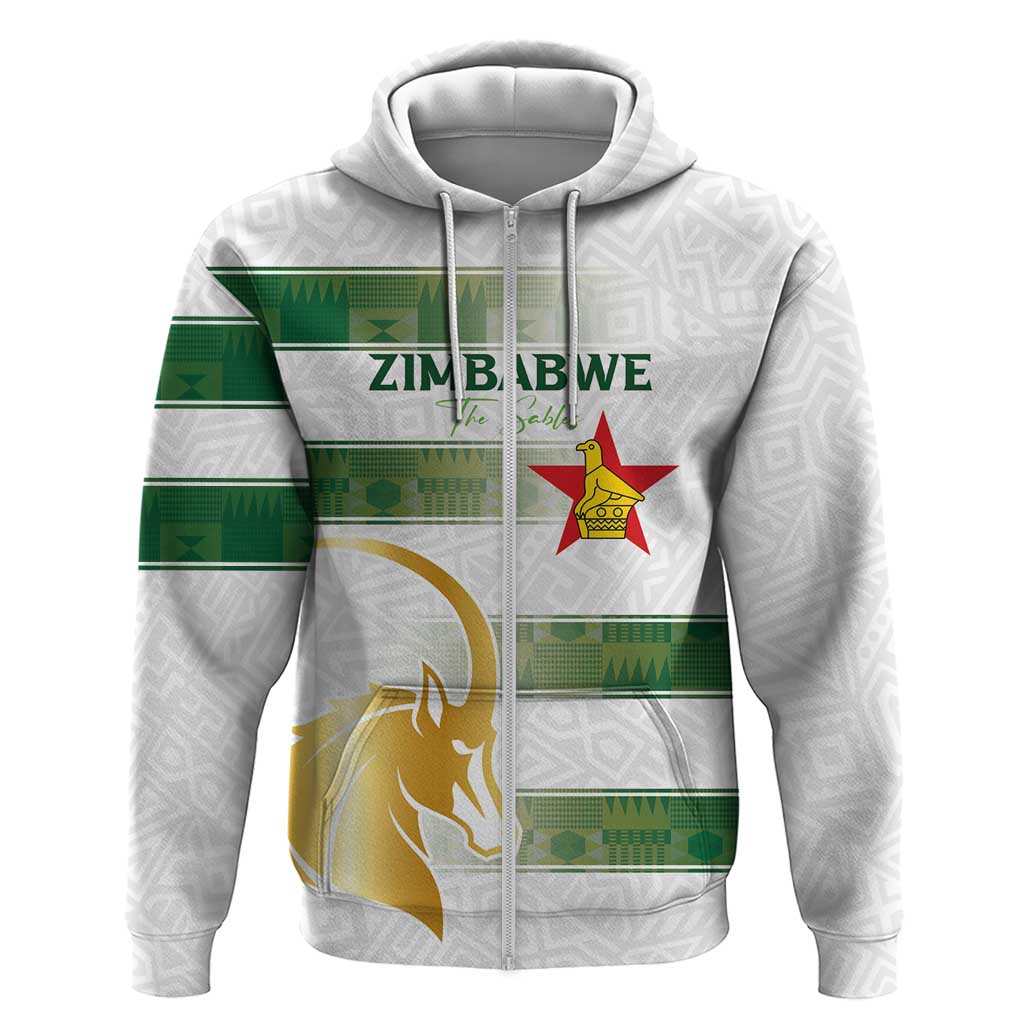 Custom Zimbabwe Rugby The Champions 2025 Hoodie The Gold Sables Version LT03
