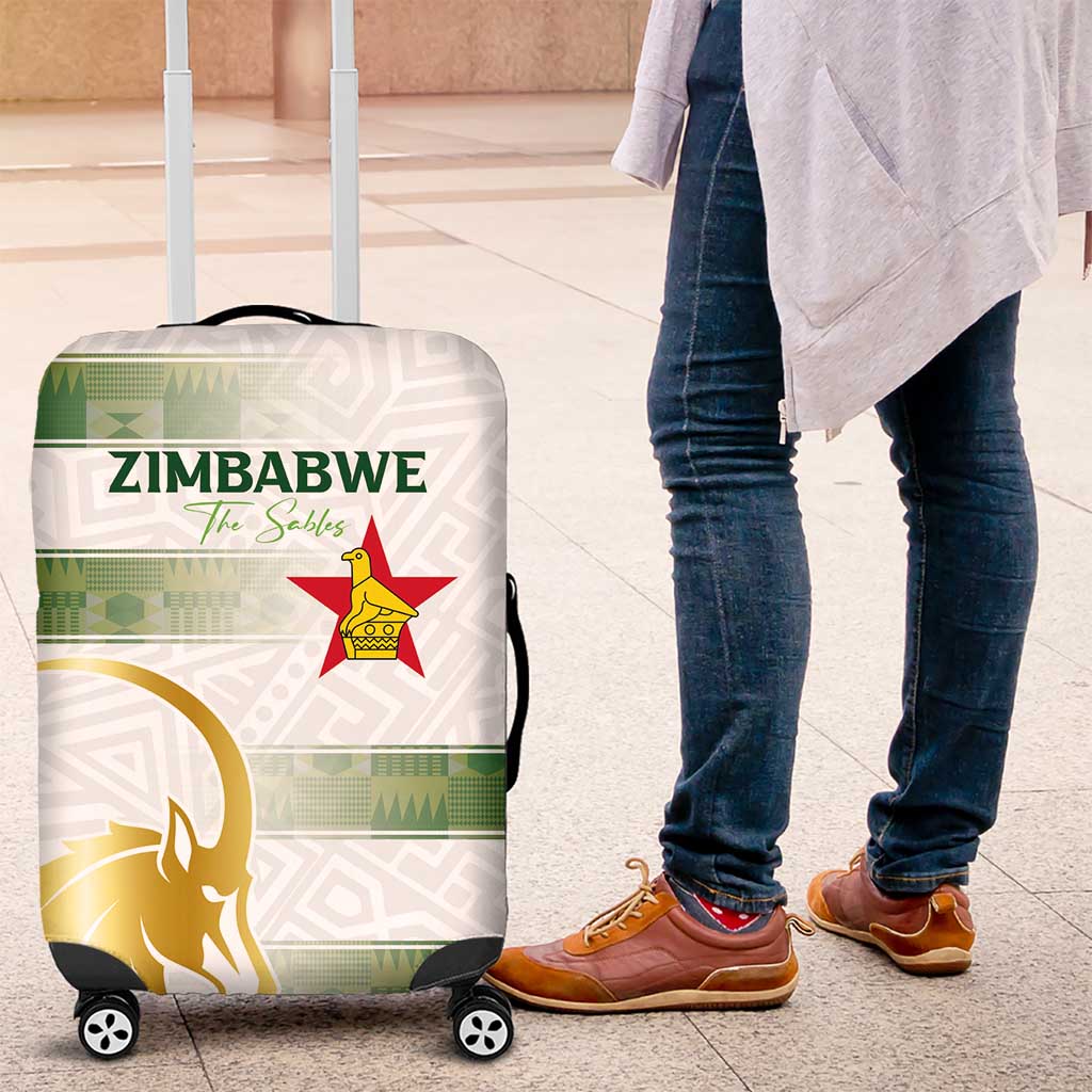 Zimbabwe Rugby The Champions 2025 Luggage Cover The Gold Sables Version LT03