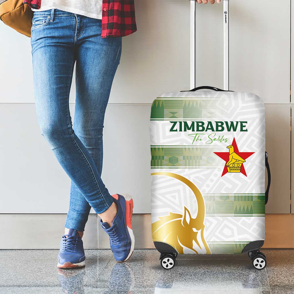 Zimbabwe Rugby The Champions 2025 Luggage Cover The Gold Sables Version LT03