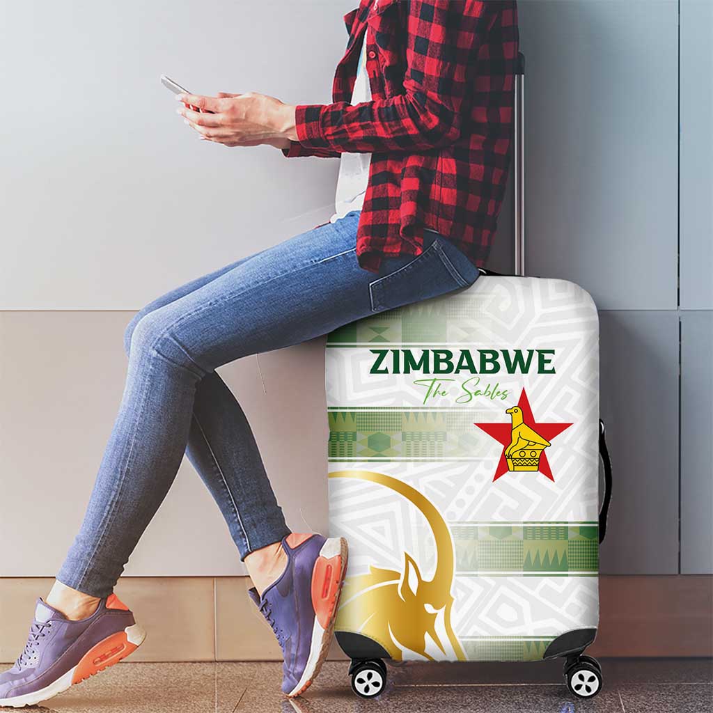 Zimbabwe Rugby The Champions 2025 Luggage Cover The Gold Sables Version LT03