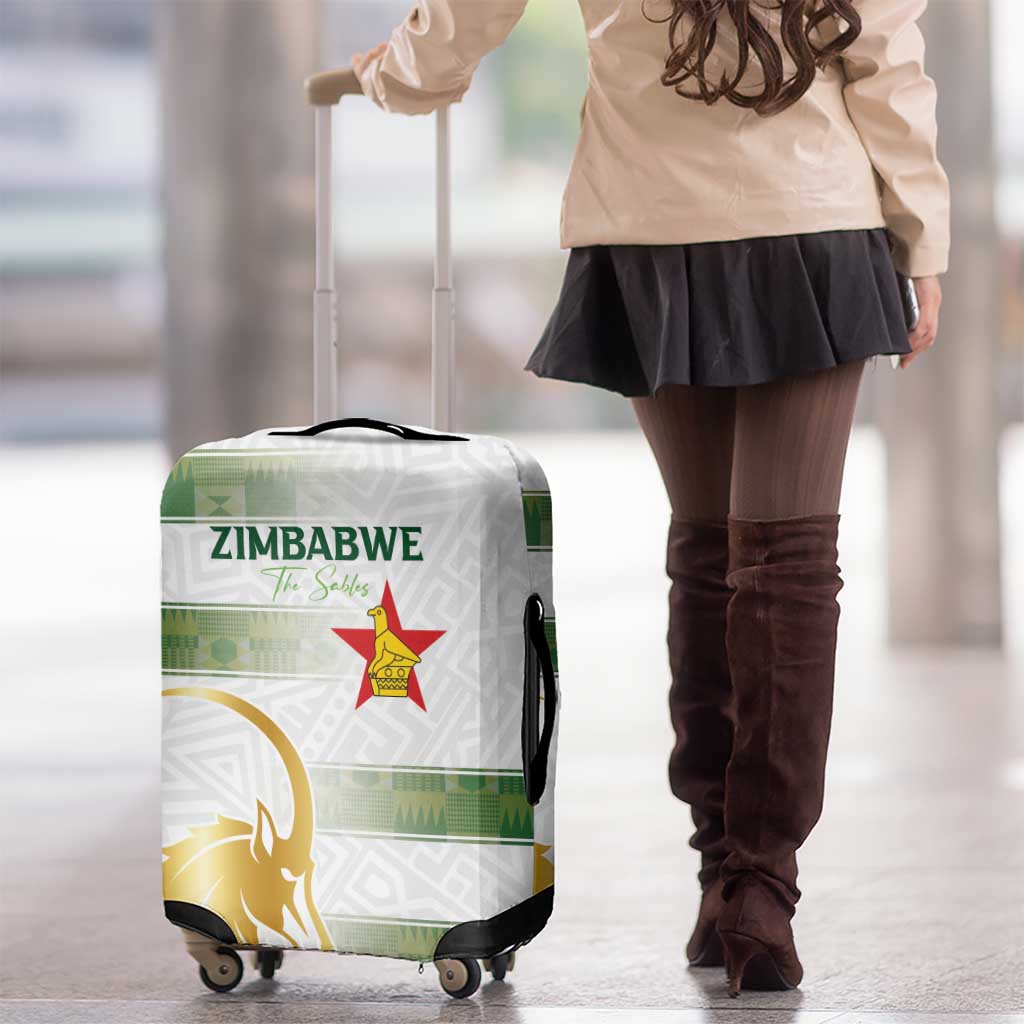 Zimbabwe Rugby The Champions 2025 Luggage Cover The Gold Sables Version LT03