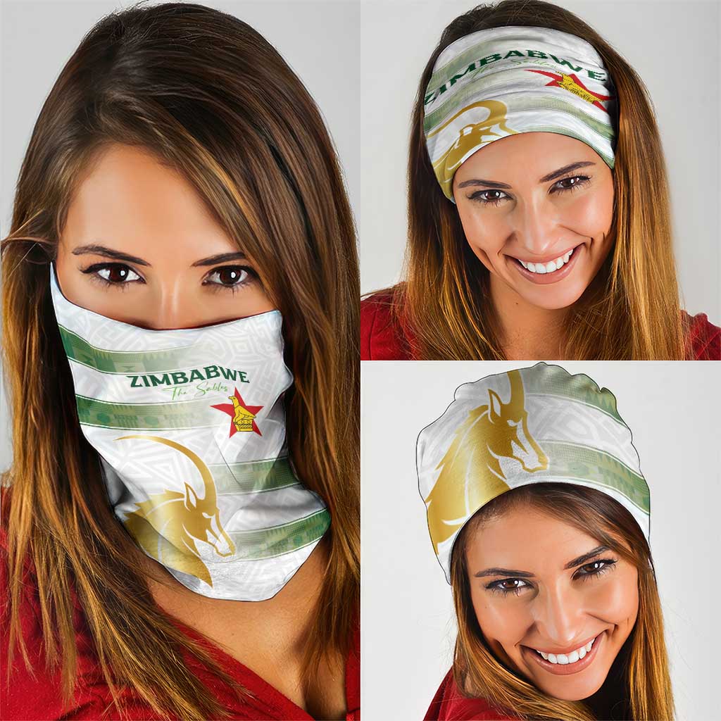 Zimbabwe Rugby The Champions 2025 Neck Gaiter The Gold Sables Version LT03