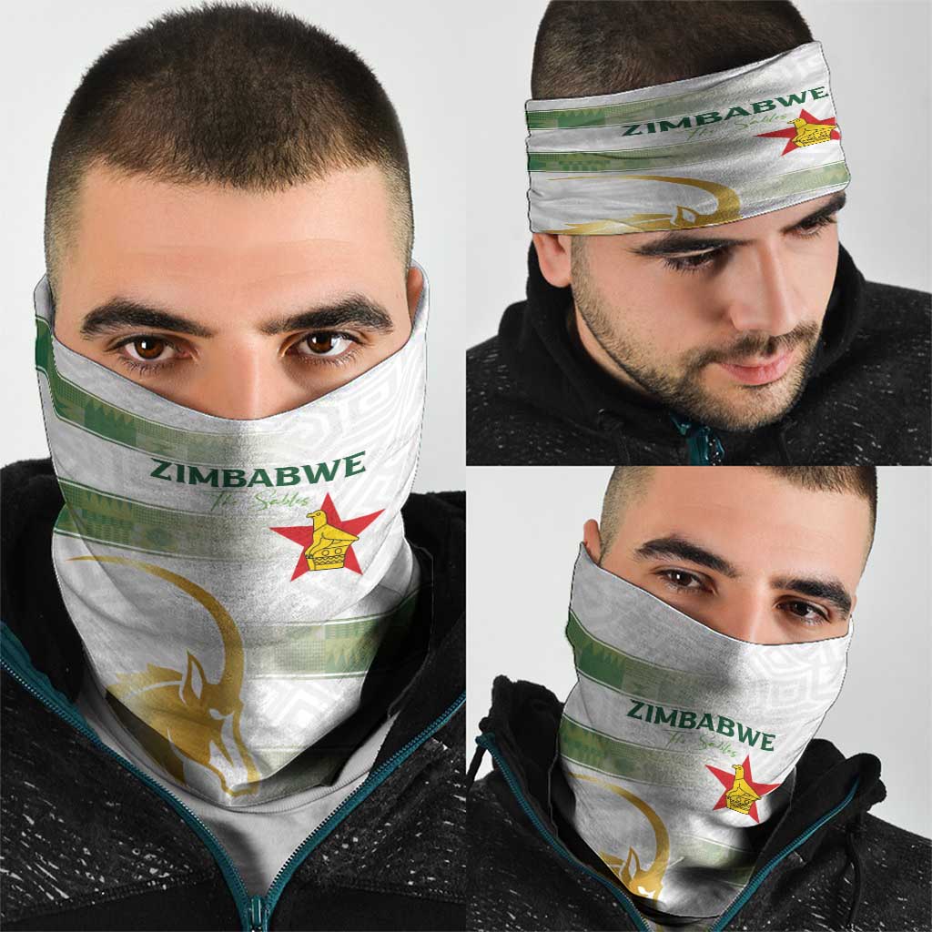 Zimbabwe Rugby The Champions 2025 Neck Gaiter The Gold Sables Version LT03