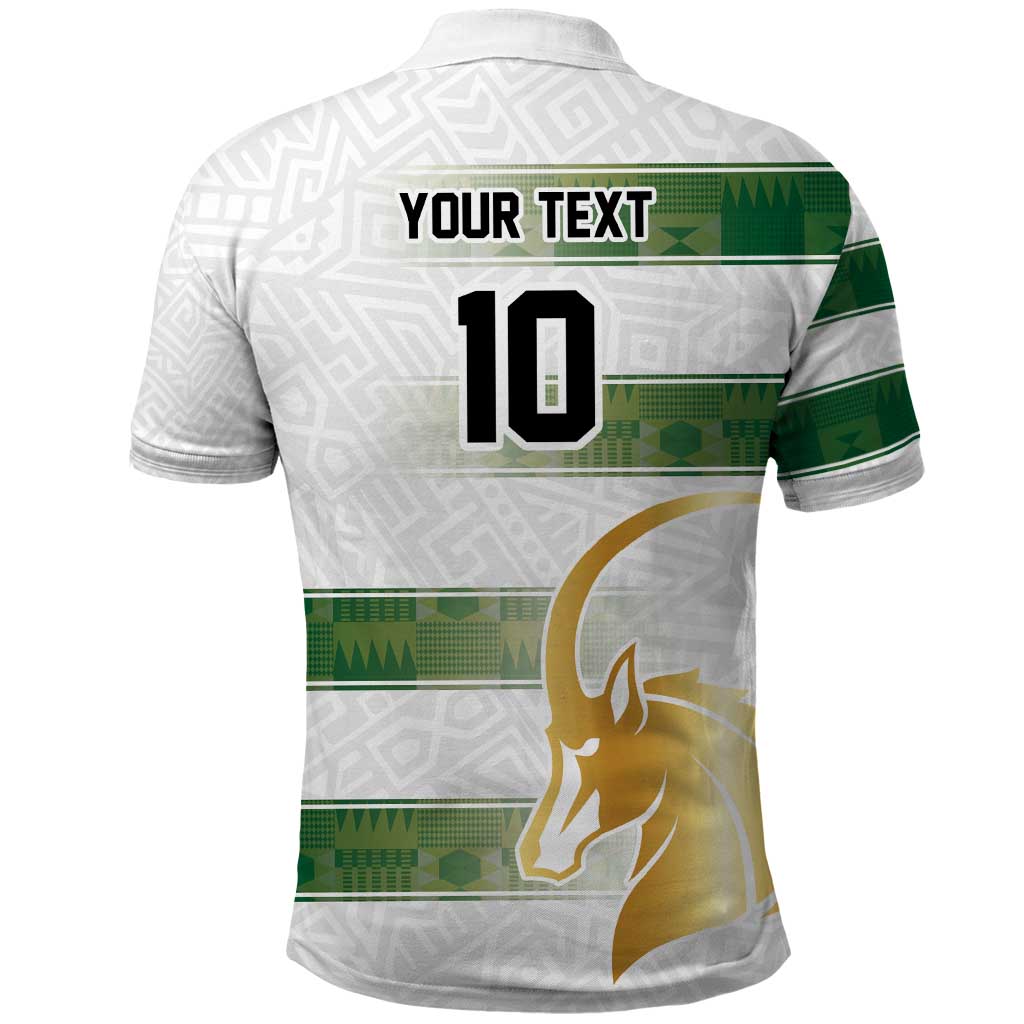 Custom Zimbabwe Rugby The Champions 2025 Polo Shirt The Gold Sables Version LT03