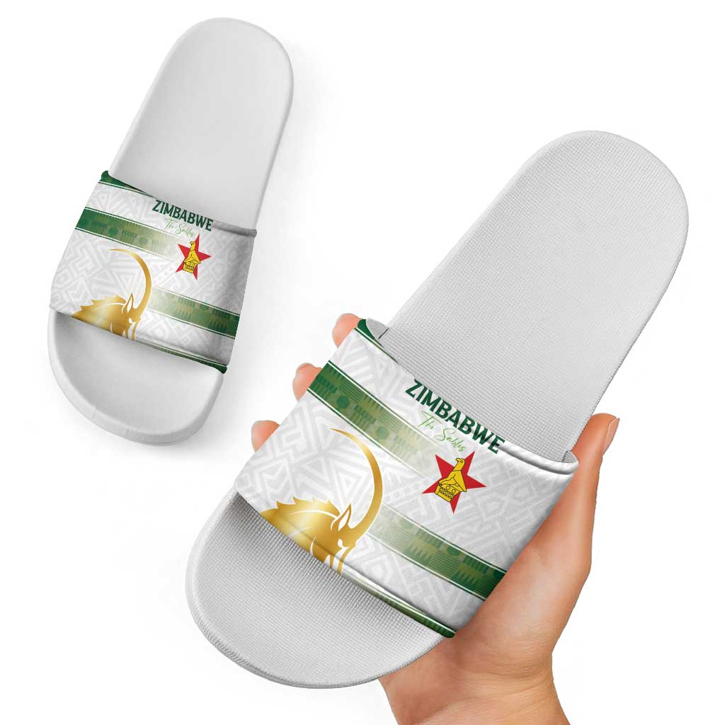 Zimbabwe Rugby The Champions 2025 Slide Sandals The Gold Sables Version LT03