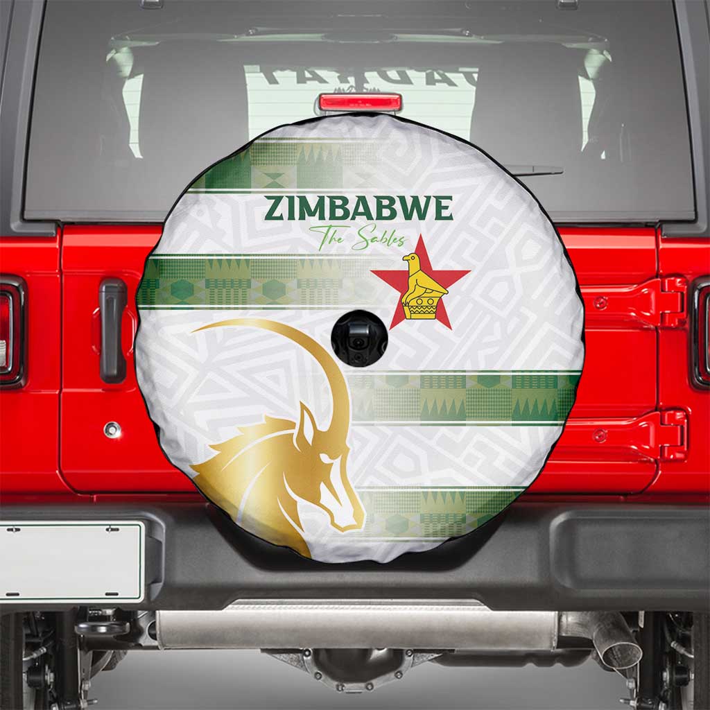 Zimbabwe Rugby The Champions 2025 Spare Tire Cover The Gold Sables Version LT03