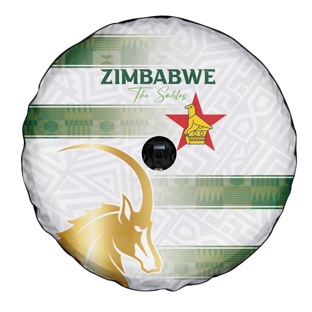 Zimbabwe Rugby The Champions 2025 Spare Tire Cover The Gold Sables Version LT03