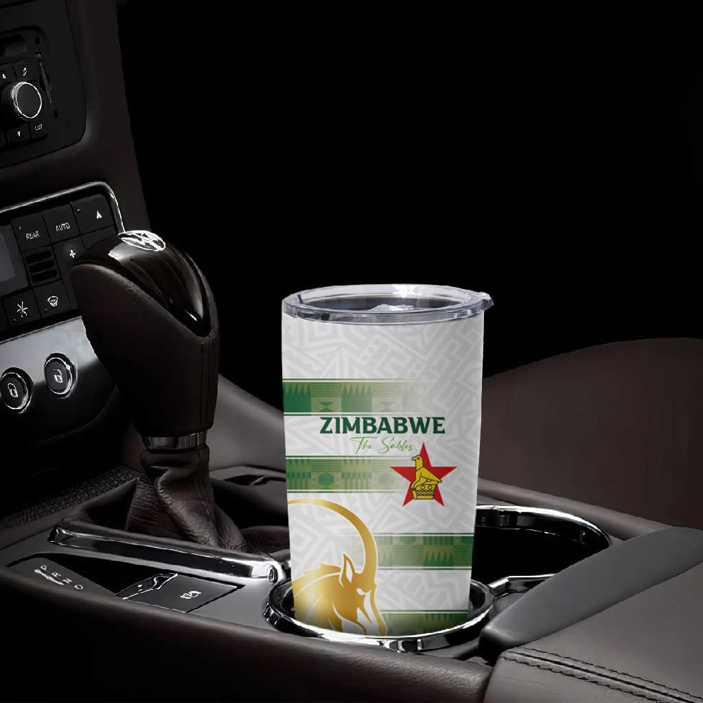 Custom Zimbabwe Rugby Champions of Africa Tumbler Cup The Gold Sables Version LT03