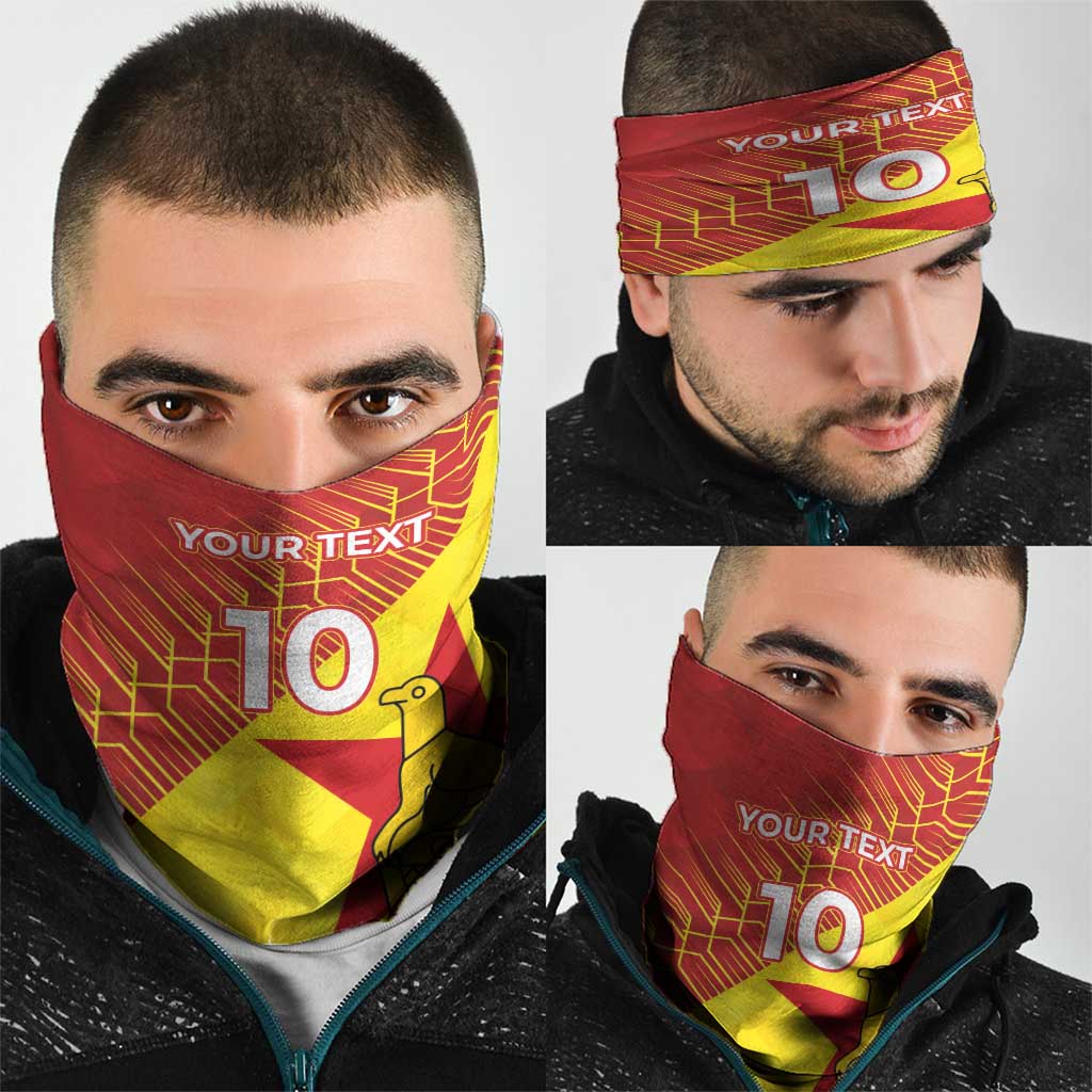 Custom Zimbabwe Cricket Neck Gaiter Flame Warriors Zimbabwe Spirit LT03