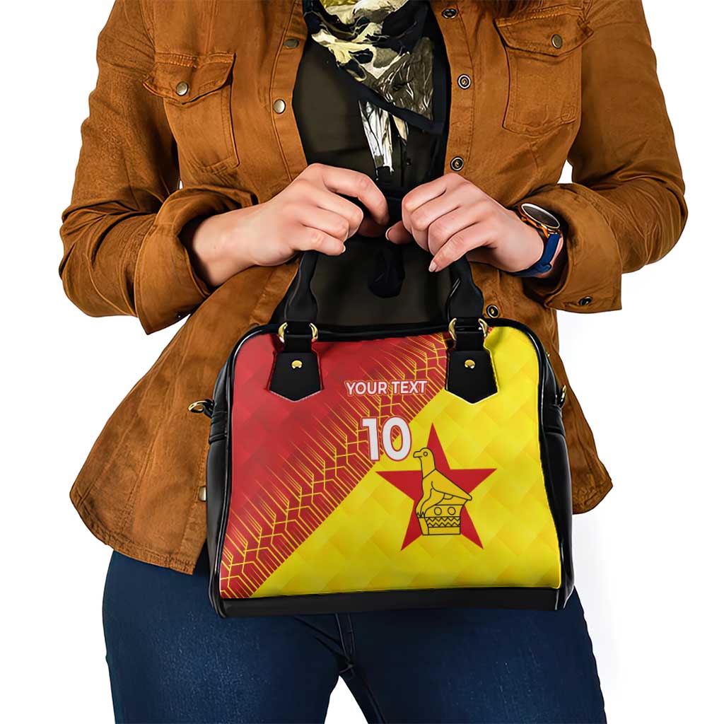 Custom Zimbabwe Cricket Shoulder Handbag Flame Warriors Zimbabwe Spirit LT03