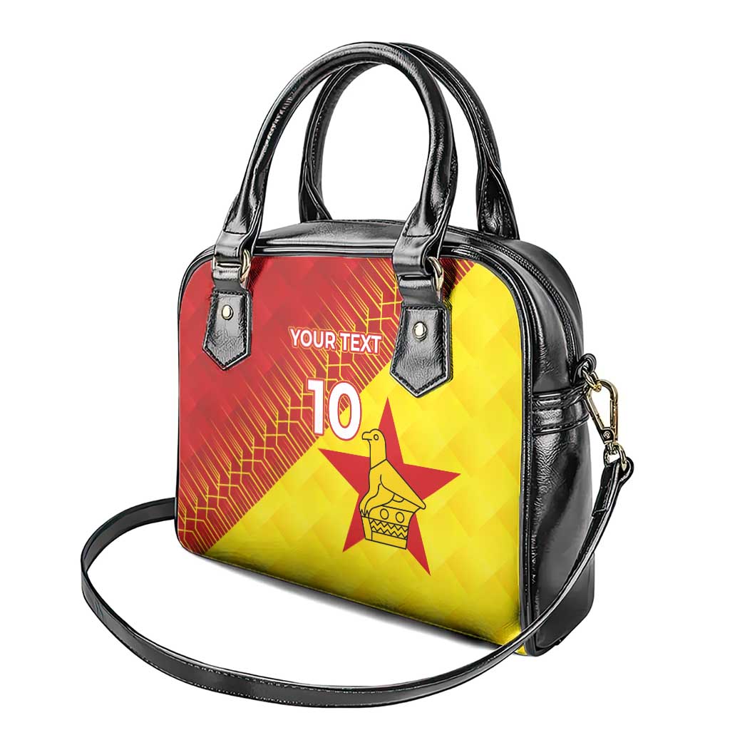 Custom Zimbabwe Cricket Shoulder Handbag Flame Warriors Zimbabwe Spirit LT03