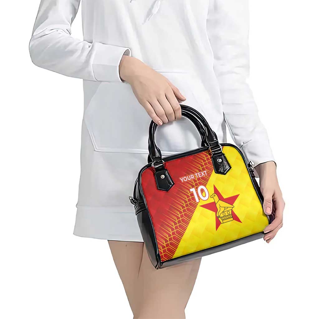 Custom Zimbabwe Cricket Shoulder Handbag Flame Warriors Zimbabwe Spirit LT03