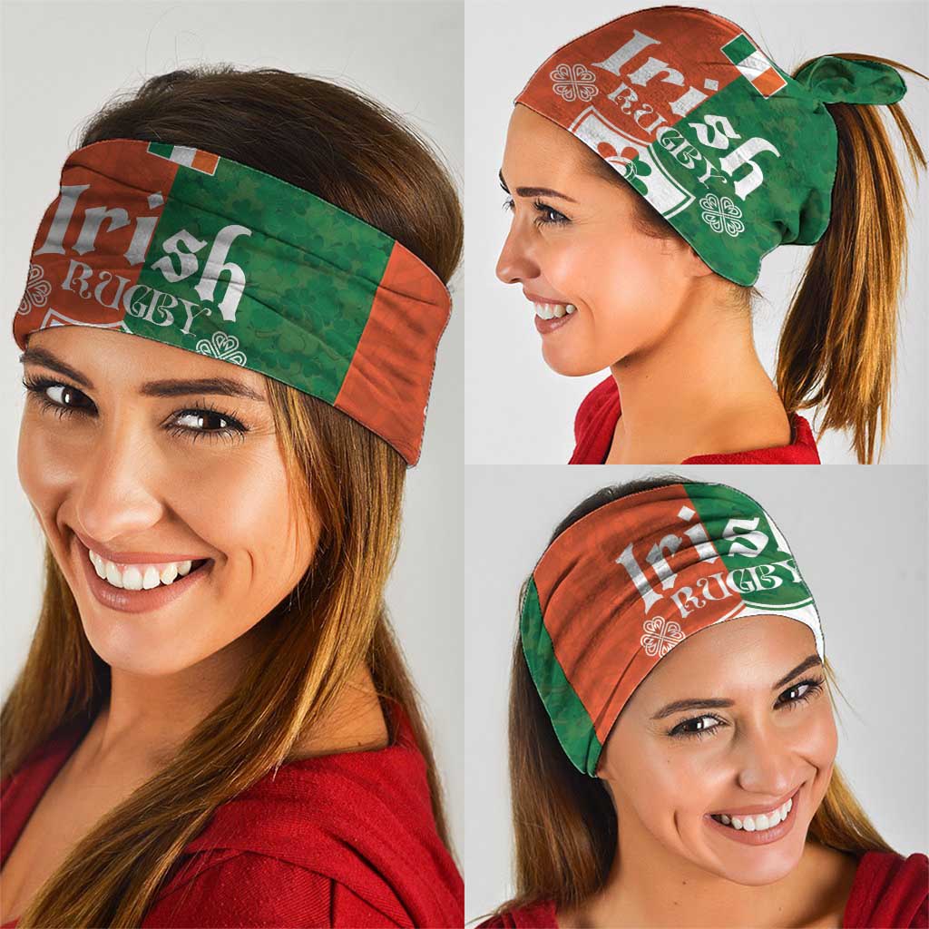Irish Rugby Neck Gaiter Shamrock with Celtics Vibes The Half Style LT03