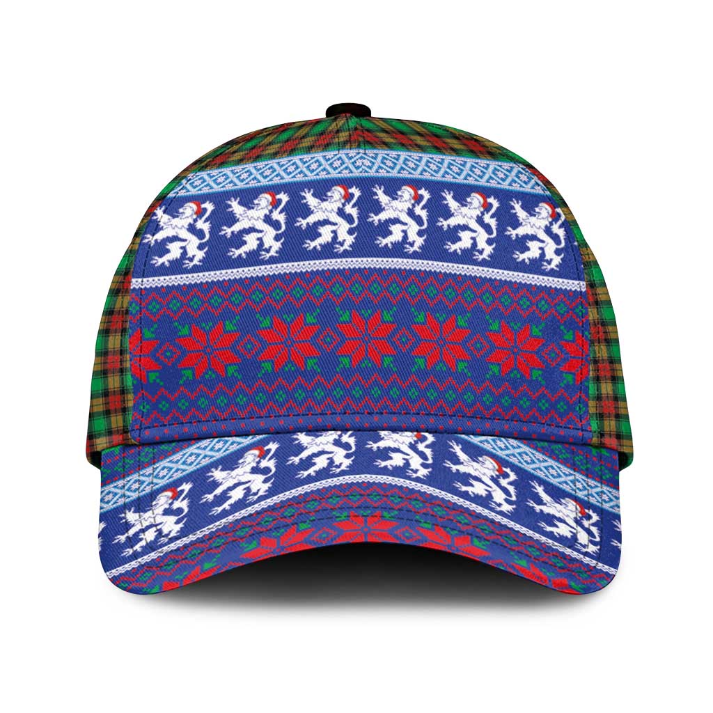 Scottish Christmas Classic Cap Xmas Royal Lions and Tartan LT03