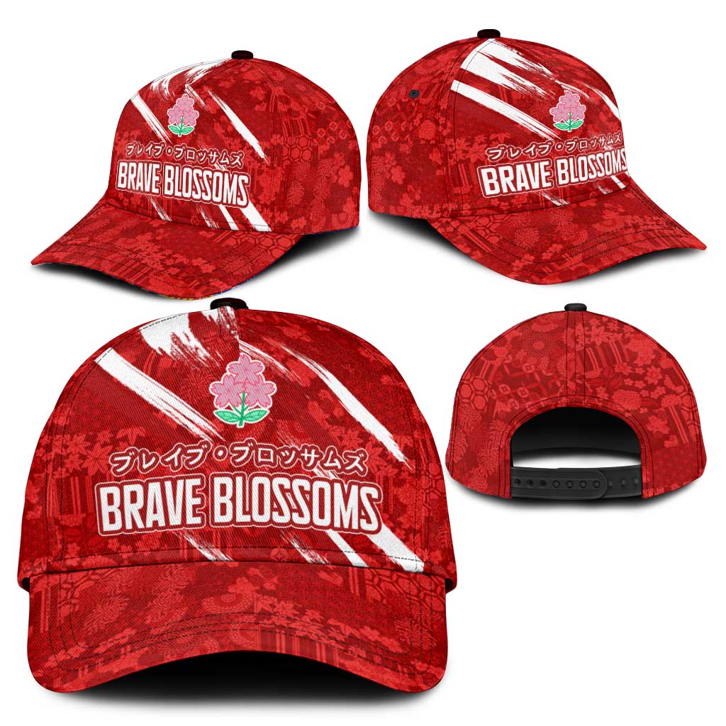Rugby Japan Classic Cap The Champion Brave Blossoms Red Color LT03