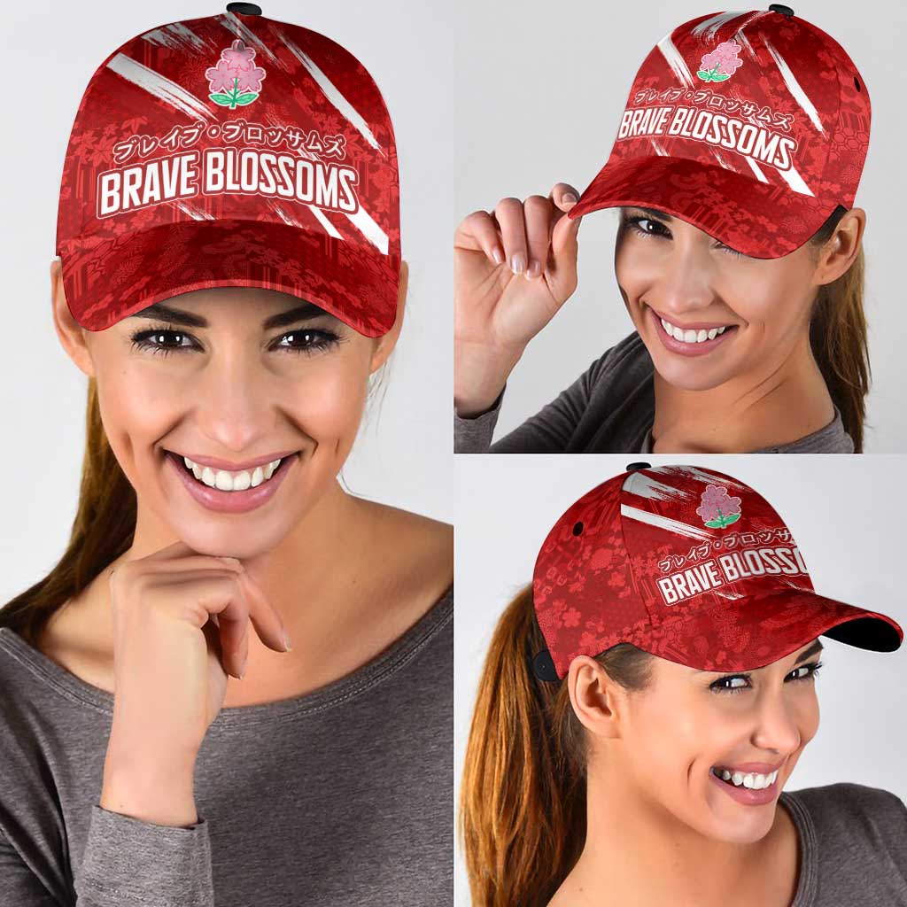 Rugby Japan Classic Cap The Champion Brave Blossoms Red Color LT03