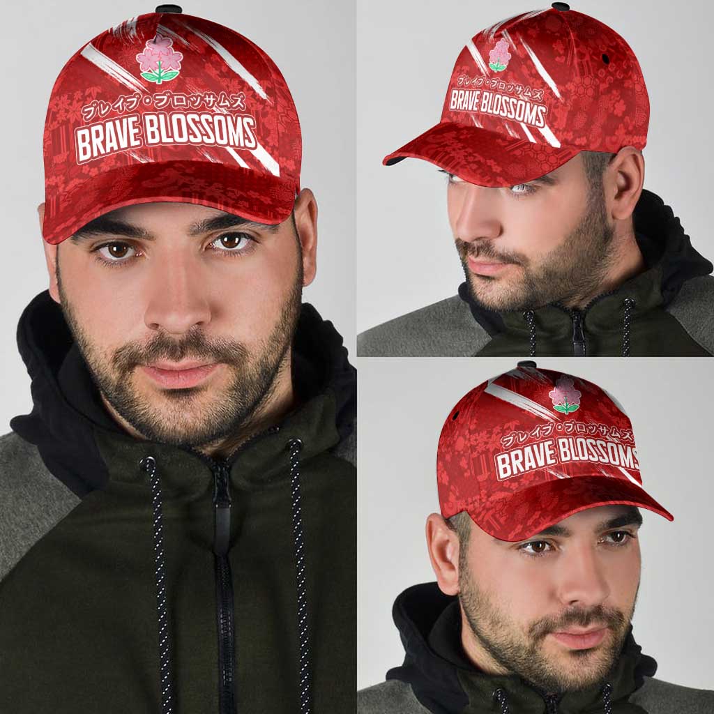 Rugby Japan Classic Cap The Champion Brave Blossoms Red Color LT03