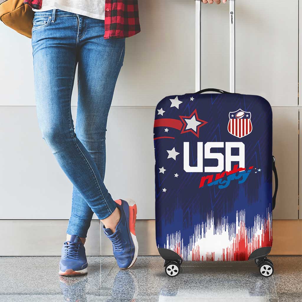 Rugby USA Luggage Cover American Icon LT03