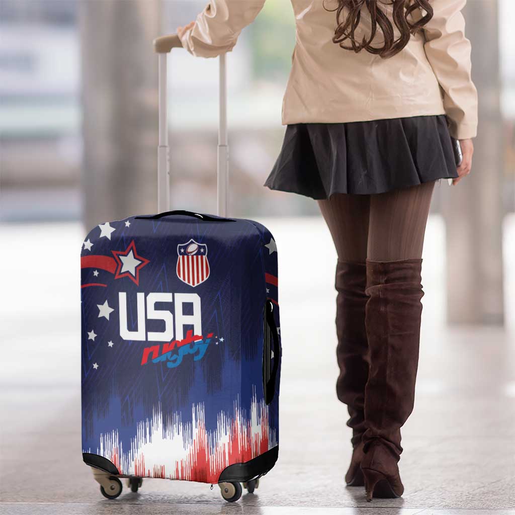 Rugby USA Luggage Cover American Icon LT03