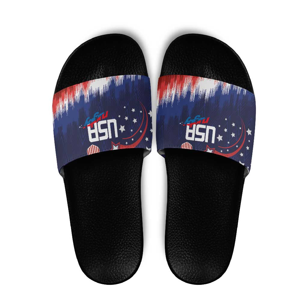 Rugby USA Slide Sandals American Icon LT03